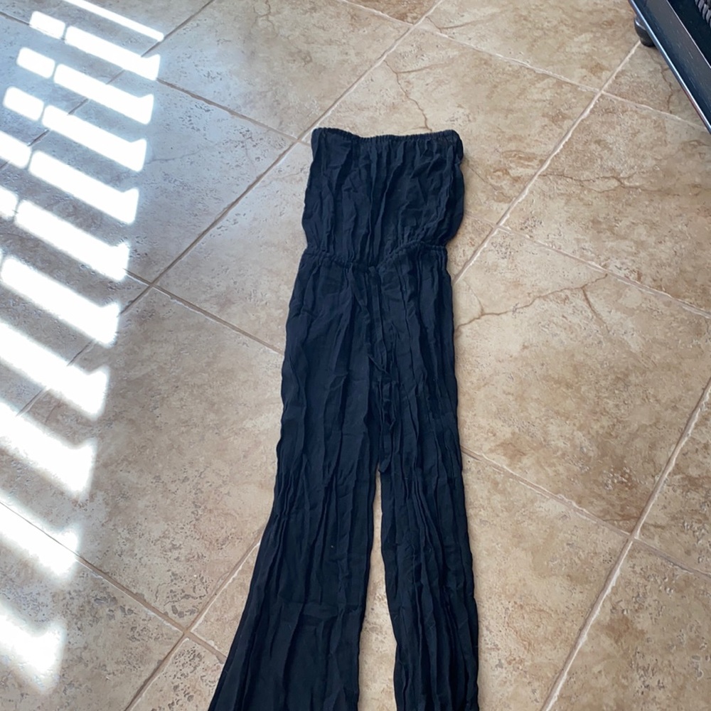 Black wide leg jumper!
